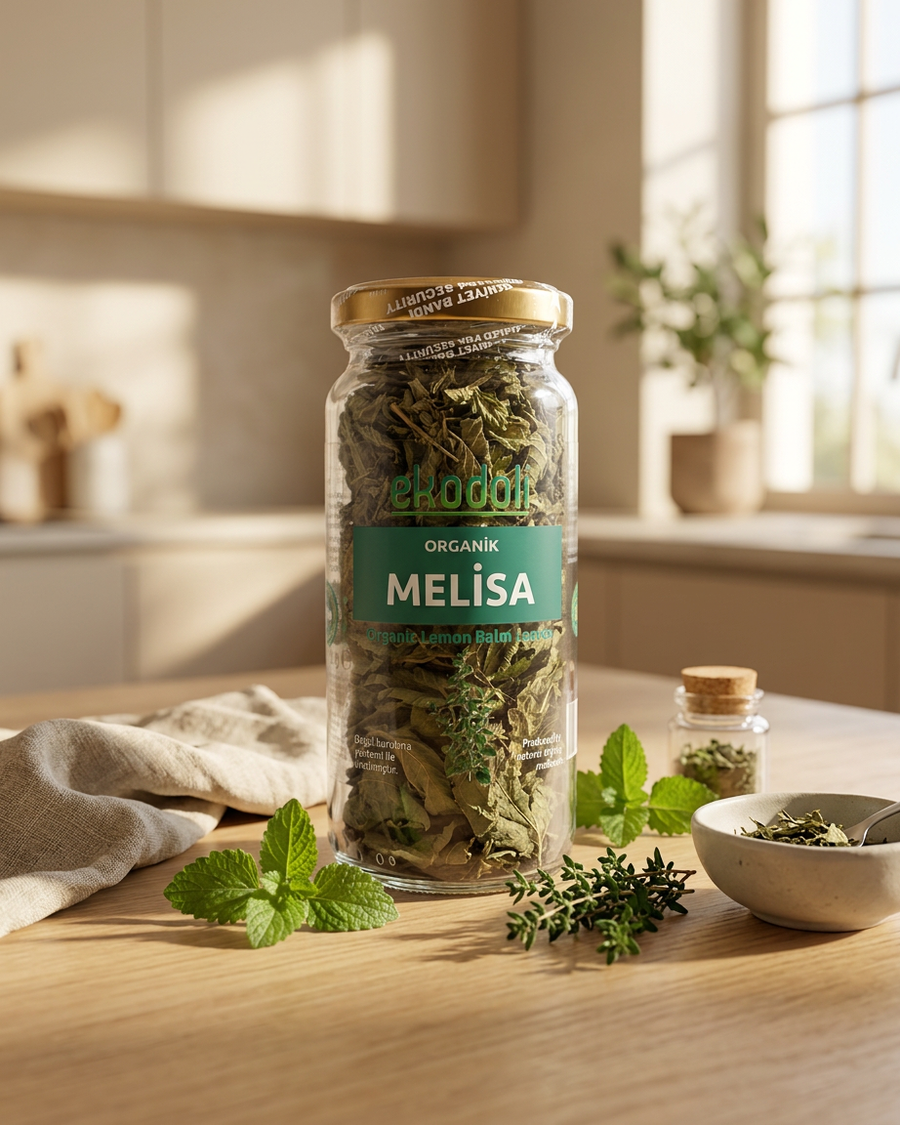 Demlemelik organik melisa bitki çayı 8 g