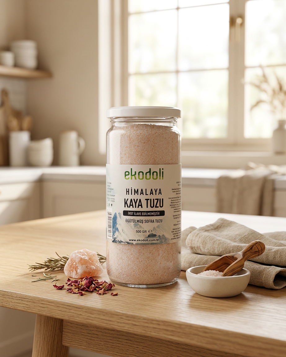 Himalaya kaya tuzu öğütülmüş 500 g