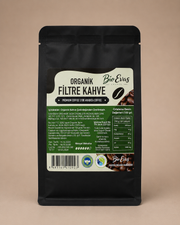 Organik Filtre Kahve 200 g öğütülmüş orta kavrum