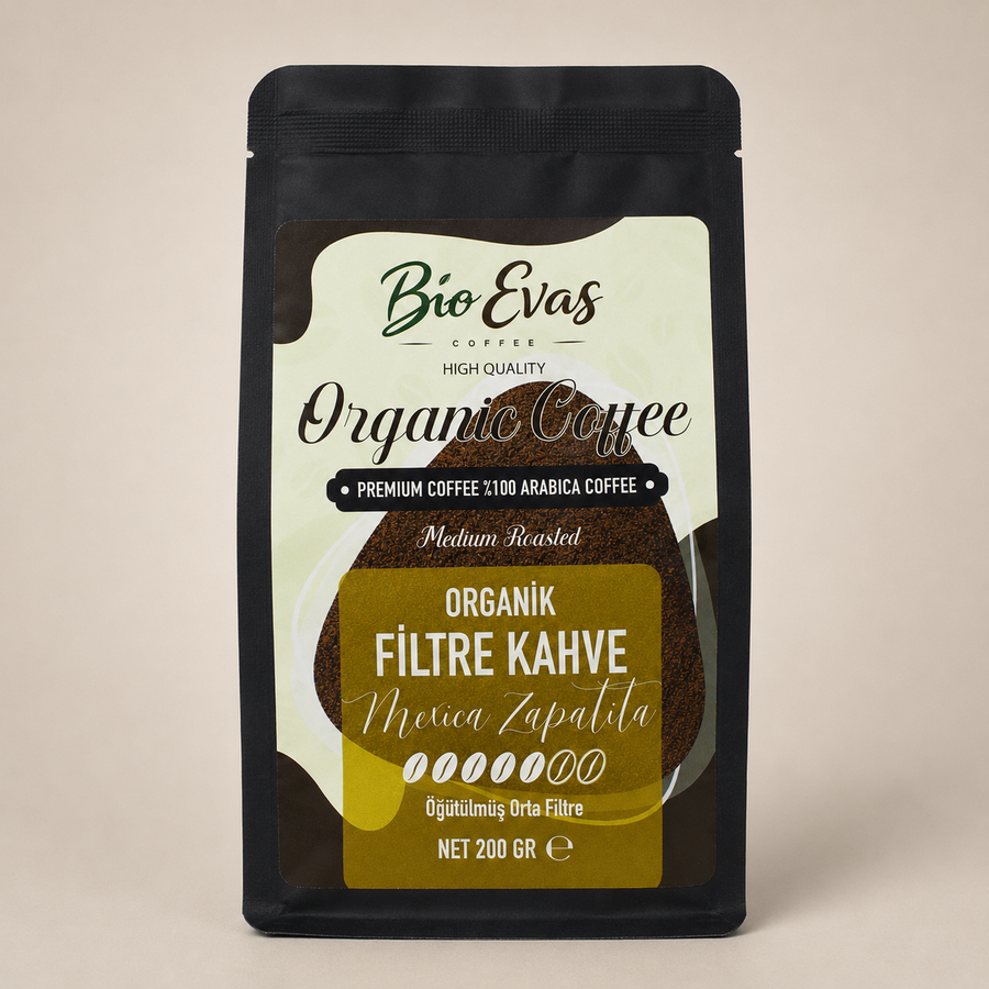 Meksika Chiapas %100 Arabica organik filtre kahve