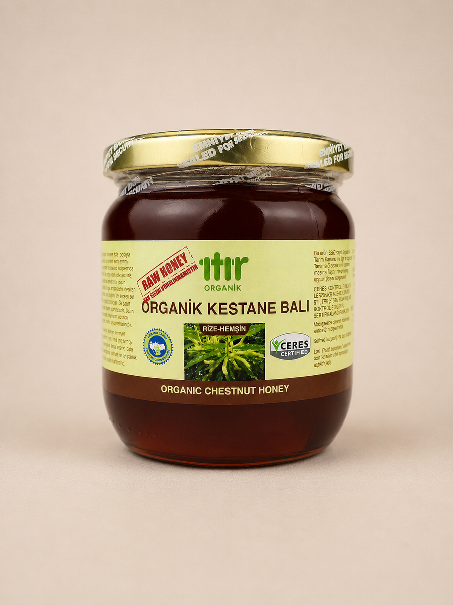 Kahvaltılık organik kestane balı 500 gram