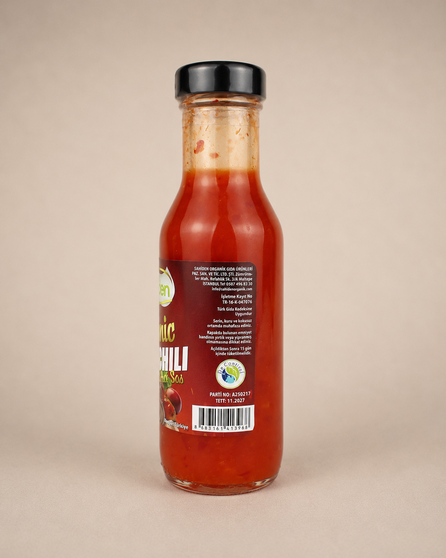 Organik Sweet Chili Sos organik biberli sos