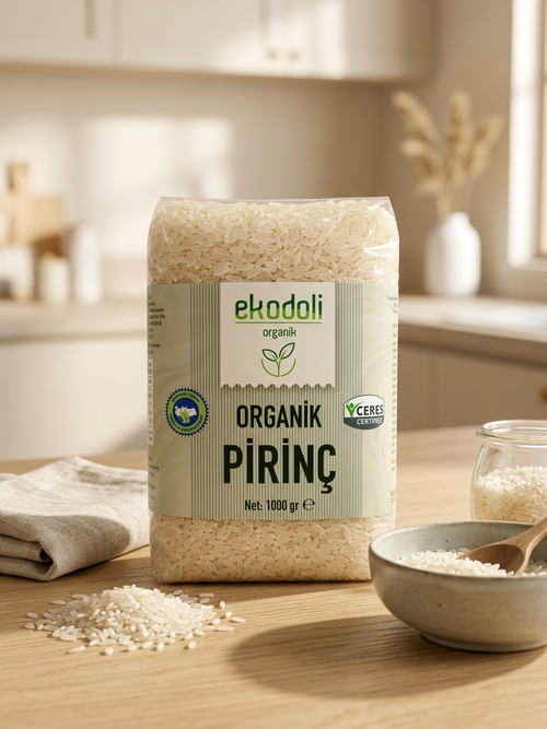 Dolma ve pilav tarifleri için organik pirinç