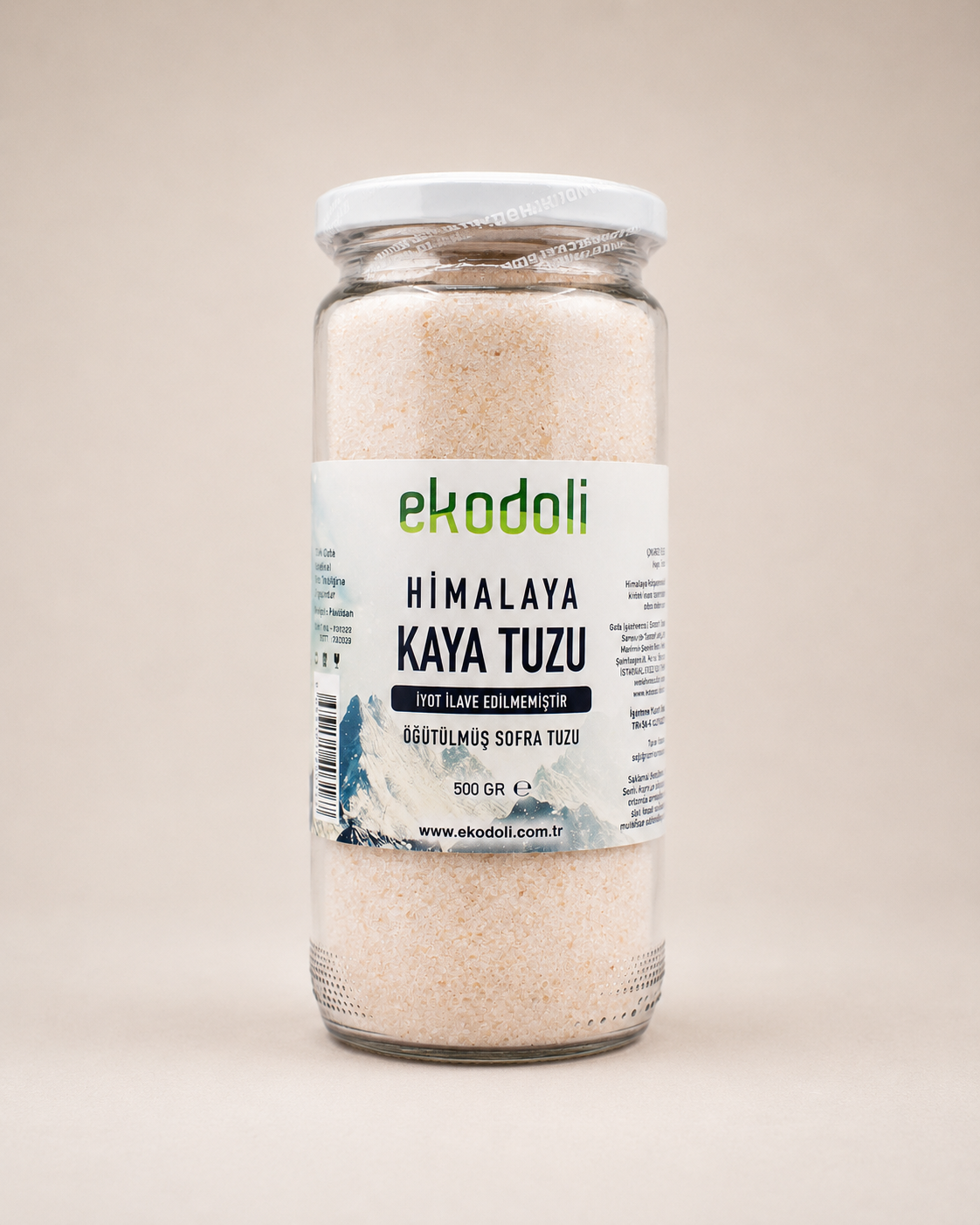 Katkısız Himalaya kaya tuzu