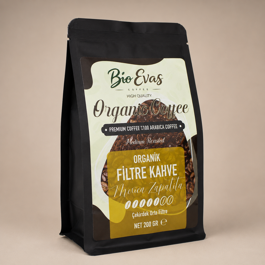 V60 ve Chemex için organik çekirdek kahve 200 g